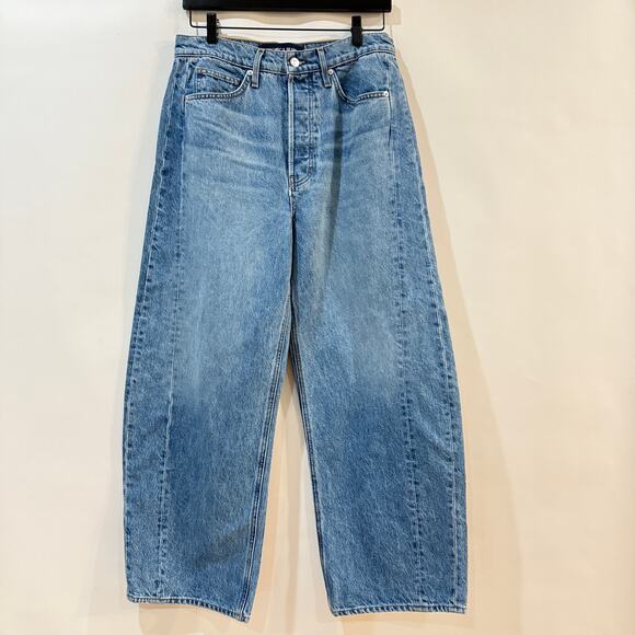 Veronica Beard Ryder High Rise Saddle Jeans Enough Said Size 29 NWT - Picture 3 of 10